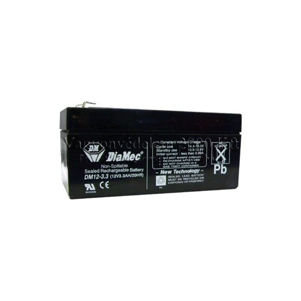 Diamec AD-12033 12V 3.3Ah akkumulátor