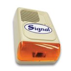   Signal PS-128-1 kültéri hang- és fényjelző sziréna (korábban: PS-128A/Signal kültéri hang-fényjelző, 12V)
