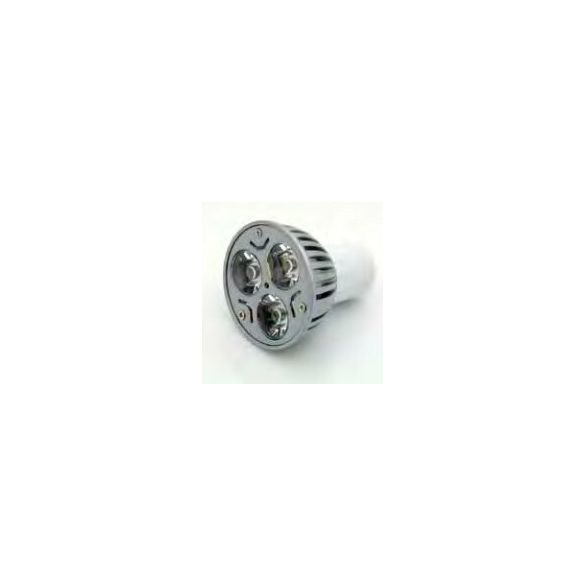 POWERLED ezüst színű beépíthető LED spotlámpa 3x1W Hideg fényű DL2131 - DS-829B