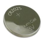 CR2025 3V lithium gombelem