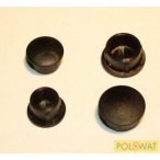 LEZÁRÓ sapka fém gégecsőhöz 10/7mm Barna