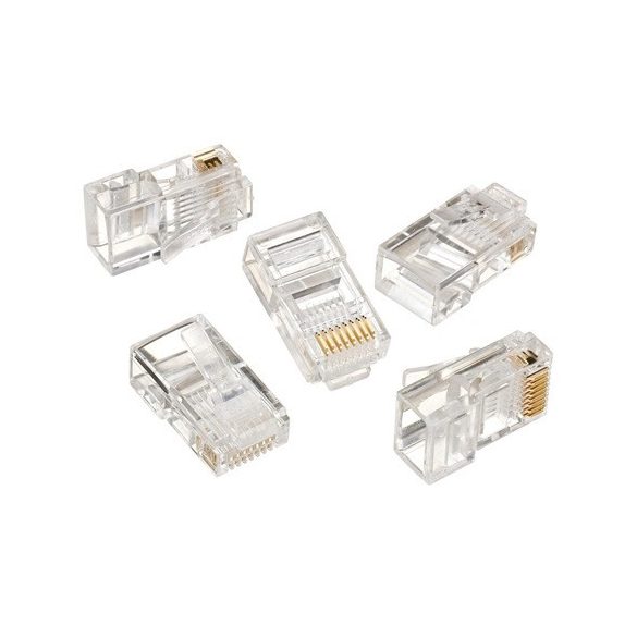 CAT6 UTP csatlakozó RJ45, 100db/csomag