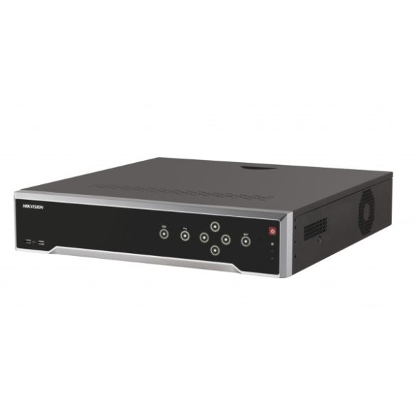 Hikvision DS-7732NI-K4 32 csatornás NVR; 256 Mbps rögzítési sávszélességgel; riasztás be- és kimenet