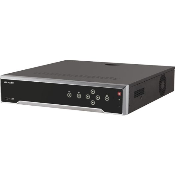 Hikvision DS-7716NI-I4 (B) 16 csatornás NVR; 160/256 Mbps be-/kimeneti sávszélesség; 2 HDMI; riasztás be-/kimenet