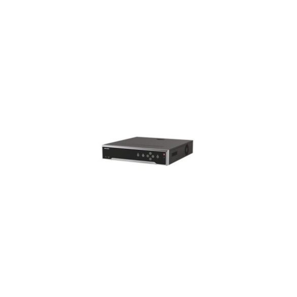 Hikvision DS-7732NI-I4 (B) 32 csatornás NVR; 256 Mbps rögzítési sávszélességgel; 2 HDMI; riasztás be- és kimenet