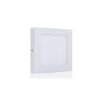 LED panel 12W négyzet beépíthető meleg fehér 4866