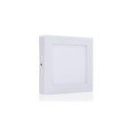 LED panel 12W négyzet beépíthető meleg fehér 4866