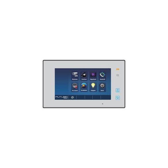 Futura VDT47 kagyló nélküli érintőképernyős 7" beltéri monitor,800x600 pixel