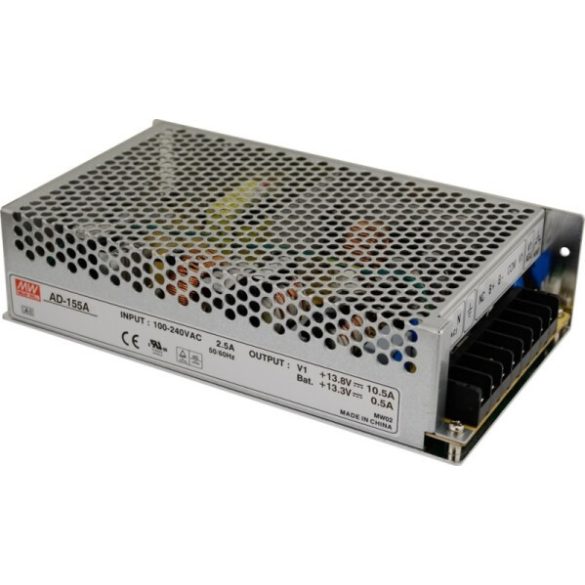 Pulsar AD-155A 13,8V/11,5A tokozott szünetmentesíthető tápegység