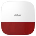   Dahua ARA13-W2(868) R Vezeték nélküli kültéri sziréna AirShield központokhoz; 110 dB; 868 MHz; 12 VDC/4x CR123A; piros