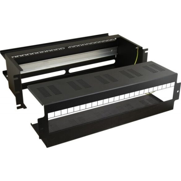 Pulsar ARADIN2 3U tárolórekesz; 19" rack szekrénybe építhető; DIN sínes; 24xS;