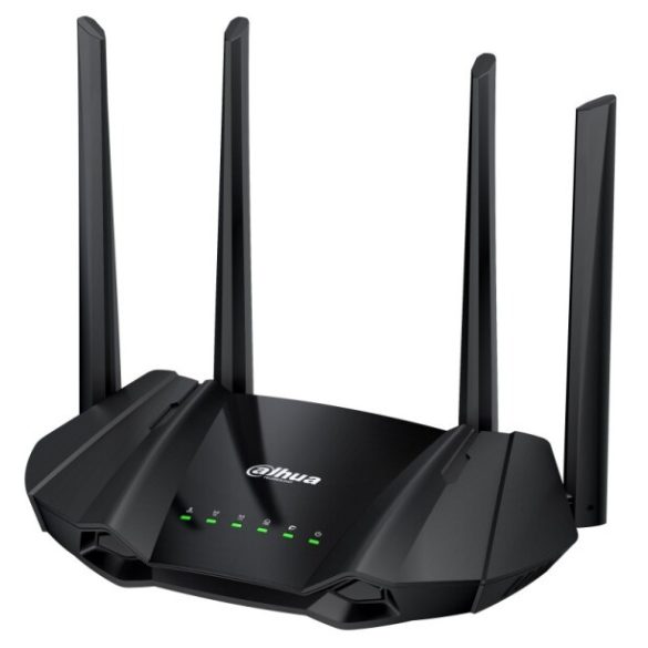 Dahua AX15M Vezeték nélküli router; 2,4/5 GHz; AX1500 Dual-band wifi; 2 Gbit LAN / 1 Gbit WAN
