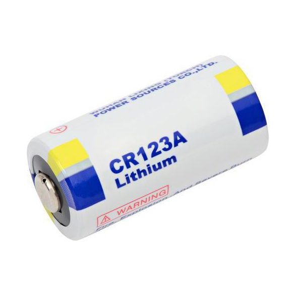 CR123 3V lithium elem