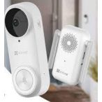   EZVIZ CS-DB2-A0-2C3WPB Vezetéknélküli kaputelefon szett, 3 MP, 2mm objektív, Wifi, Mikrofon/Audio