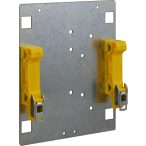 Pulsar DIN1 DIN tartókonzol tápegységekhez; 103x124x25mm