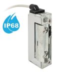   Dorcas DORCAS-SW99-2-NF+25C Vízálló (IP68) szimmetrikus, keskeny, alacsony, pajzs nélküli elektromos zárfogadó 250mm vezetékkel