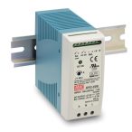   Mean Well DRC-60A Szünetmentes tápegység; 13,8V; 4,3A (2,8 + 1,5); 60W; DIN sínre szerelhető