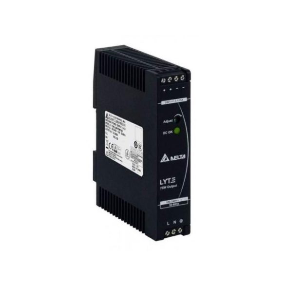 Hikvision DRL-48V75W1AZ 48VDC 75W tápegység ipari PoE switchekhez