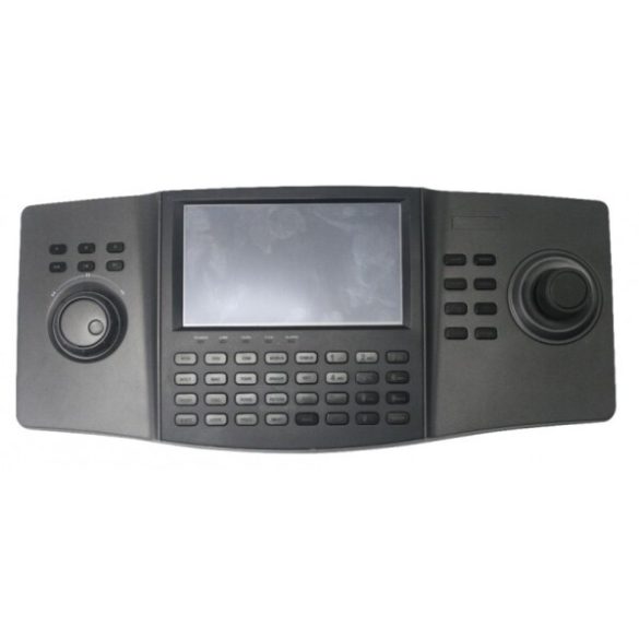 Hikvision DS-1100KI (C) IP vezérlő joystick-kal; 7" színes LCD monitorral