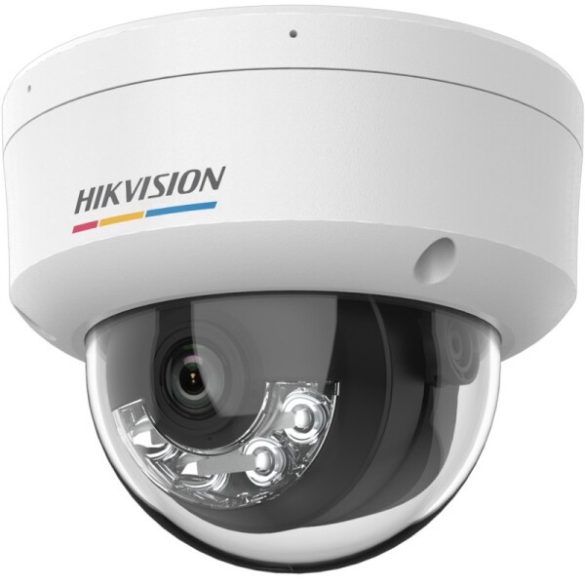 Hikvision DS-2CD1147G3H-LIU (2.8mm) 4 MP WDR fix ColorVu IP dómkamera; IR/láthatófény; beépített mikrofon