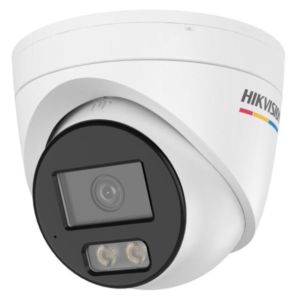 Hikvision DS-2CD1347G3H-LIU (2.8mm) 4 MP WDR fix ColorVu IP turret kamera; IR/láthatófény; beépített mikrofon