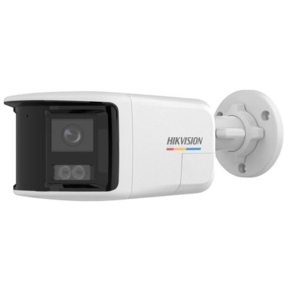Hikvision DS-2CD1T67G2HP-LIUF/SRB(2.8mm) 6 MP fix ColorVu IP panoráma csőkamera; IR/láthatófény; fény- és hangriasztás; beépített mikrofon