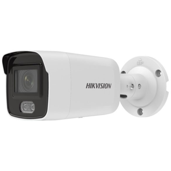 Hikvision DS-2CD2087G2-LU (2.8mm) 8 MP WDR fix ColorVu AcuSense IP csőkamera; láthatófény; beépített mikrofon