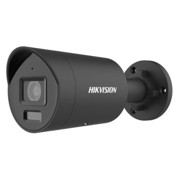 Hikvision DS-2CD2087G2H-LIU-B(2.8mm)(eF) 8 MP WDR fix ColorVu IP csőkamera; IR/láthatófény; beépített mikrofon; fekete