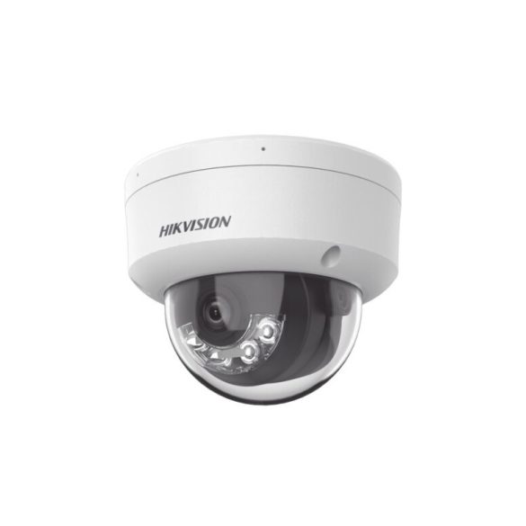Hikvision DS-2CD2123G2-LIS2U (2.8mm) 2 MP AcuSense WDR fix IP dómkamera; IR/láthatófény; hang I/O; riasztás I/O; mikrofon