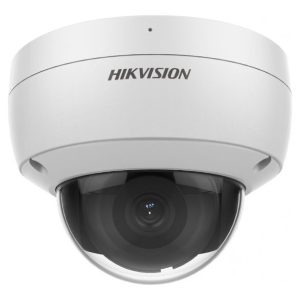 Hikvision DS-2CD2146G2-ISU (2.8mm)(C) 4 MP AcuSense WDR fix EXIR IP dómkamera; hang I/O; riasztás I/O; beépített mikrofon