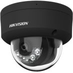   Hikvision DS-2CD2167G2H-LISU-B(2.8mm)(eF 6 MP WDR fix ColorVu IP dómkamera; IR/láthatófény; hang I/O; riasztás I/O; mikrofon; fekete