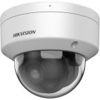   Hikvision DS-2CD2186G2H-ISU (2.8mm)(eF) 8 MP AcuSense WDR fix EXIR IP dómkamera; hang I/O; riasztás I/O; beépített mikrofon
