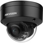   Hikvision DS-2CD2187G2H-LISU-B(2.8mm)(eF 8 MP WDR fix ColorVu IP dómkamera; IR/láthatófény; hang I/O; riasztás I/O; mikrofon; fekete