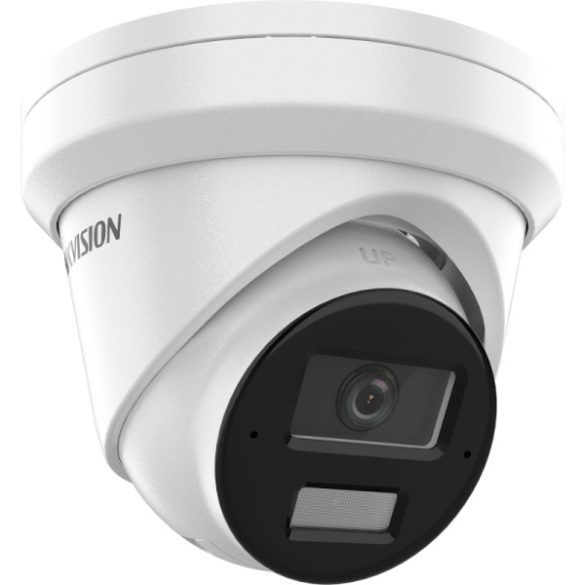 Hikvision DS-2CD2323G2-LI2U (2.8mm) 2 MP AcuSense WDR fix IP turret kamera; IR/láthatófény; beépített mikrofon