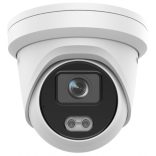 Hikvision DS-2CD2327G2-LU (2.8mm)(C) 2 MP WDR fix ColorVu AcuSense IP turret kamera; láthatófény; beépített mikrofon