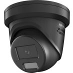   Hikvision DS-2CD2367G2H-LISU/SL-B(2.8mm) 6 MP WDR fix ColorVu IP turret kamera;IR/láthatófény;fény-és hangriasztás;beépített mikrofon; fekete