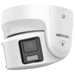 Hikvision DS-2CD2387G2P-LSU/SL(4mm)(C) 8 MP fix ColorVu AcuSense IP panoráma turret kamera; láthatófény; fény- és hangriasztás