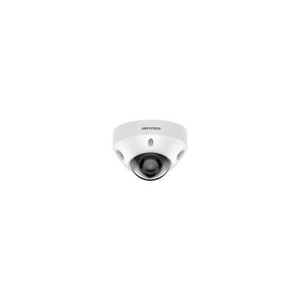 Hikvision DS-2CD2547G2-LS (2.8mm)(C) 4 MP WDR fix ColorVu AcuSense IP mini dómkamera; riasztás I/O; hang I/O; mikrofon
