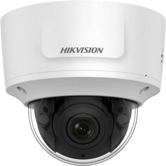 Hikvision DS-2CD2765FWD-IZS (2.8-12mm) 6 MP WDR motoros zoom EXIR IP dómkamera; hang be- és kimenet