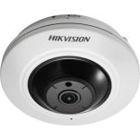 Hikvision DS-2CD2955FWD-IS (1.05mm) 5 MP WDR mini IR IP fisheye 180° látószöggel; hang be- és kimenet