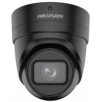   Hikvision DS-2CD2H66G2-IZS-B (2.8-12)(C) 6 MP AcuSense WDR motoros zoom EXIR IP turret kamera; hang I/O; riasztás I/O; fekete