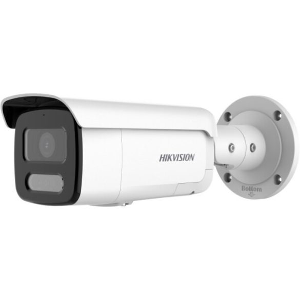 Hikvision DS-2CD2T26G2-ISU/SL (2.8mm)(D) 2 MP AcuSense WDR fix EXIR IP csőkamera; mikrofon; fény- és hangriasztás; hang I/O; riasztás I/O