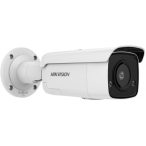   Hikvision DS-2CD2T46G2-ISU/SL (2.8mm)(C) 4 MP AcuSense WDR fix EXIR IP csőkamera; mikrofon; fény-/hangriasztás; riasztás I/O; hang I/O