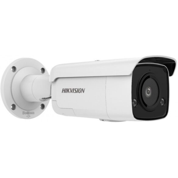 Hikvision DS-2CD2T46G2-ISU/SL (6mm)(C) 4 MP AcuSense WDR fix EXIR IP csőkamera; mikrofon; fény-/hangriasztás; riasztás I/O; hang I/O