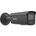 Hikvision DS-2CD2T46G2H-IS2U/SL-B(2.8)eF 4 MP AcuSense WDR fix EXIR IP csőkamera; mikrofon;fény-/hangriasztás; riasztás I/O; hang I/O; fekete