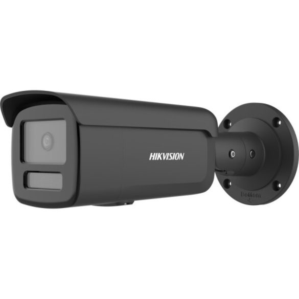 Hikvision DS-2CD2T47G2H-LI-B (2.8mm)(eF) 4 MP WDR fix ColorVu IP csőkamera; IR/láthatófény; fekete