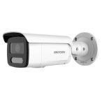   Hikvision DS-2CD2T47G2H-LISU/SL(4mm)(eF) 4 MP WDR fix ColorVu IP csőkamera; IR/láthatófény; fény- és hangriasztás; beépített mikrofon