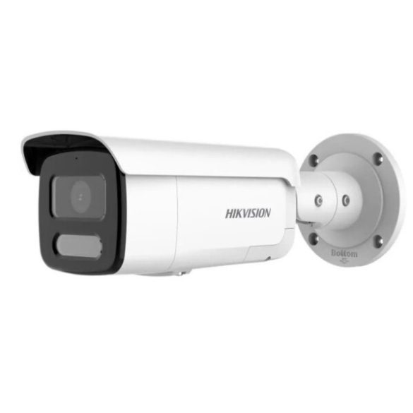 Hikvision DS-2CD2T87G2H-LISU/SL(2.8)(eF) 8 MP WDR fix ColorVu IP csőkamera; IR/láthatófény; fény- és hangriasztás; beépített mikrofon