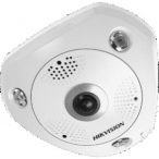   Hikvision DS-2CD63C5G0E-IS (2mm) (B) 12 MP 360° IR Smart IP fisheye kamera; hang I/O; riasztás I/O; beépített mikrofon/hangszóró