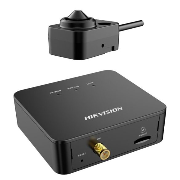 Hikvision DS-2CD6425G1-20 (3.7mm)2m 2 MP WDR rejtett IP kamera 1 db felületre szerelhető kamerafejjel; riasztás I/O; hang I/O